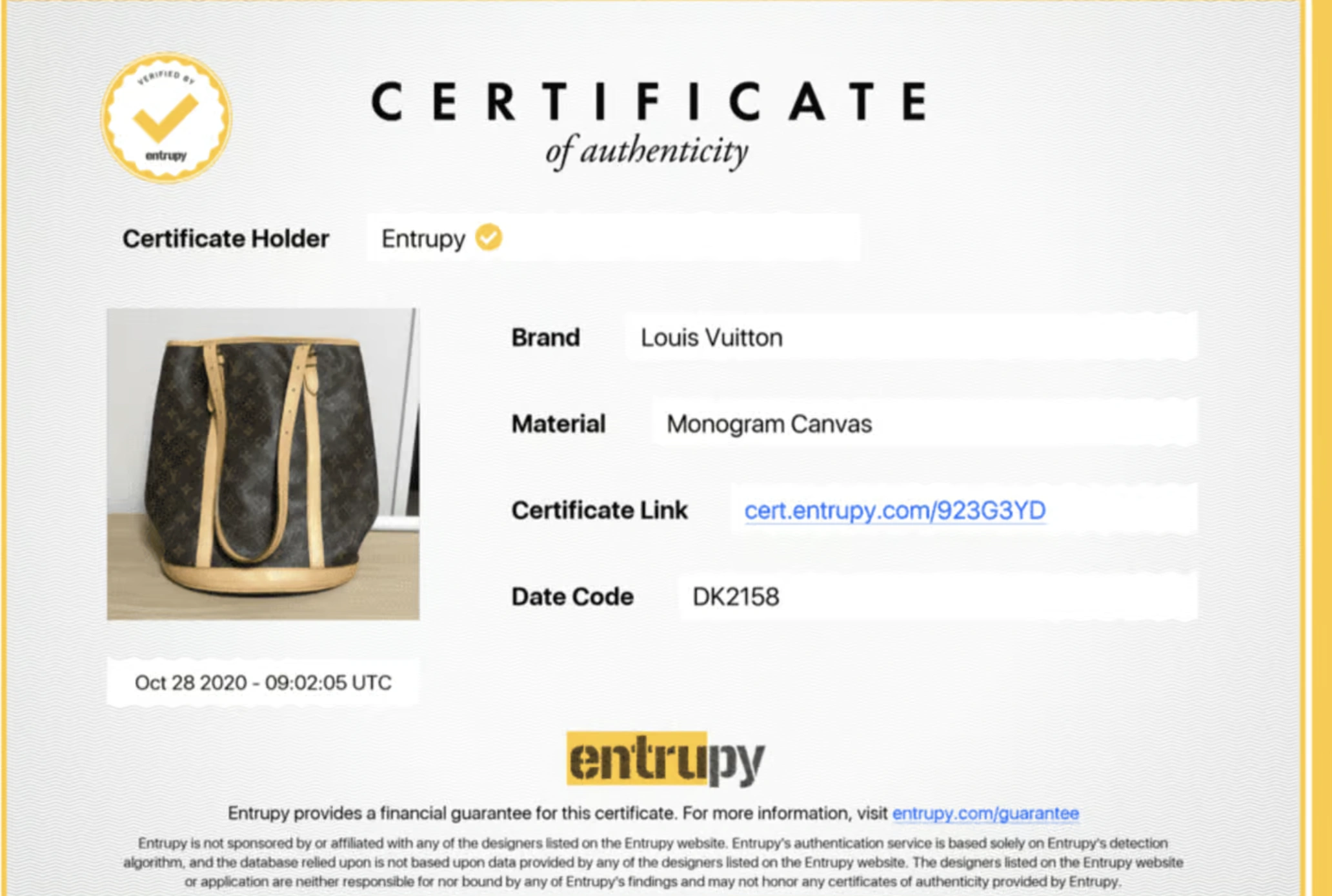 AI authenticator for luxury handbags